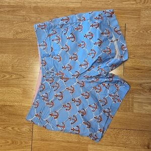 Lilly Pulitzer Anchors Away print Callhan shorts sz 0